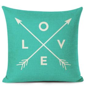 Nordic Style Pillow Cover With Customized Super Soft Short Plush Fabric