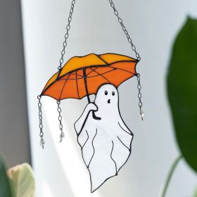 New Mysterious Funny Umbrella Ghost Hanging Ornament Halloween Decoration