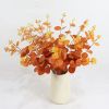 3pcs Artificial Eucalyptus Stems Fall Decorations with Fall Eucalyptus Leaves Autumn Decorations for Office and Home Artificial Plants for Floral Arra