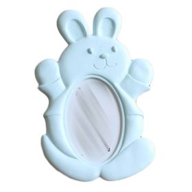 Cute 3x4.3 Resin Picture Frame Cartoon Baby Photo Frame Desktop Display Decoration, Blue