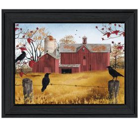 "Autumn Gold" By Billy Jacobs, Ready to Hang Framed Print, Black Frame