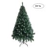 6FT Artificial Christmas Tree 650 Branches Xmas White Pine Tree with Solid Metal Legs Perfect for Indoor and Outdoor Holiday Decoration
