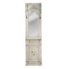 20" x 76" Classic Vintage Antique White Wall Mirror, French Country Wall Decor
