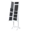 Free-Standing Mirror White 13.4"x14.6"x57.5"