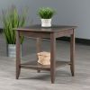 Santino Accent Table; Oyster Gray