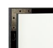 Black 65 x 22 In Metal Stand full-length mirror