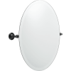 Oval Tilt Mirror; Oil Rubbed Bronze