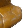 Set of 2, Leather Bar Chair with High-Density Sponge, PU Chair Counter Height Pub Kitchen Stools for Dining room,homes,bars, kitchens,Brown