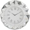 Nyoka Wall Clock in Mirrored 97046
