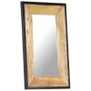 Mirror 31.5"x19.7" Solid Mango Wood