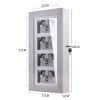 Free shipping Jewelry Organizer Wall/Door Mounted Lockable Jewelry Cabinet with Mirror Space Saving Jewelry Storage Cabinet,Beauty Organizer Dressing