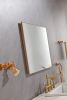 32x 24 Inch LED Mirror Bathroom Vanity Mirror with Back Light, Wall Mount Anti-Fog Memory Large Adjustable Vanity Mirror