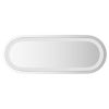 LED Bathroom Mirror 15.7"x5.9" Oval