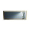 bathroom led mirror is multi-functional and each function is controlled by a smart touch button.