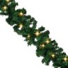 Christmas Garland with LED Lights 16 ft