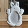 Cute 3x4.3 Resin Picture Frame Cartoon Baby Photo Frame Desktop Display Decoration, White