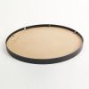 28" Wall Round Circle Mirror Bathroom Make Up Vanity Mirror - Black