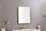 32x 24 Inch LED Mirror Bathroom Vanity Mirror with Back Light, Wall Mount Anti-Fog Memory Large Adjustable Vanity Mirror