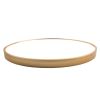 24" Wall Round Circle Mirror Bathroom Make Up Vanity Mirror - Golden