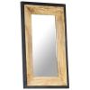 Mirror 31.5"x19.7" Solid Mango Wood