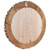 Wall Mirror 23.6" Teak Round