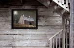 Trendy Decor 4U "Midnight Moon" Framed Wall Art, Modern Home Decor Framed Print for Living Room, Bedroom & Farmhouse Wall Decoration by Billy Jacobs