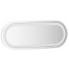 LED Bathroom Mirror 15.7"x5.9" Oval
