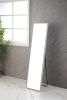 62*16Full Length Mirror with LED Lights, Free Standing Tall Mirror, Lighted Floor Mirror, Wall Mounted Hanging Mirror, Full Body Mirror w/Dimming & 3