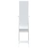 Free-Standing Mirror with LED White 13.4"x14.6"x57.5"