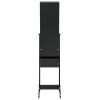 Free-Standing Mirror Black 13.4"x14.6"x57.5"