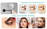8 Inch 3 Colors LED Lighted, Wall Mounted Makeup Mirror, Double Sided 1X /10X HD Magnifying, 360¬∞ Swivel with Extension Arm, Bathroom Vanity Mirror(B