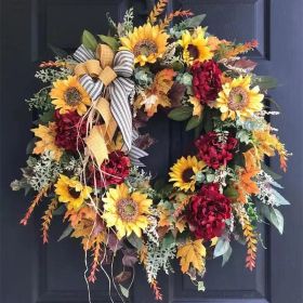 Sunflower Plant Garland Ornament For Home Use